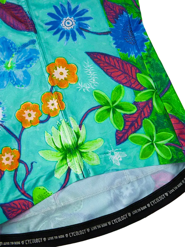 Aloha Women's Pro Jersey Aqua - Image 7
