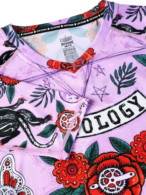 Ashanti Long Sleeve Women's MTB Jersey - Image 3