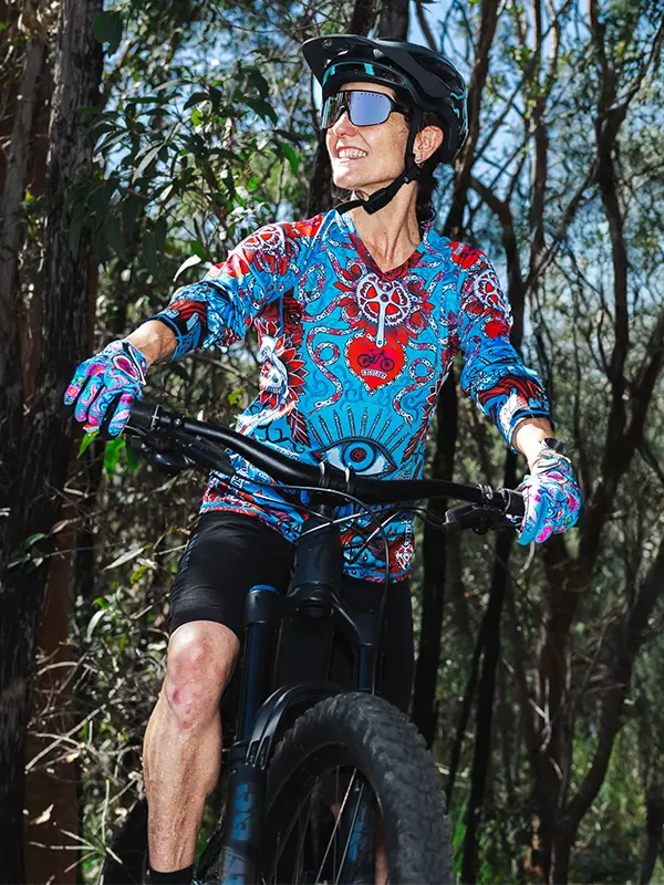 Baja Women's Long Sleeve MTB Jersey - Image 3