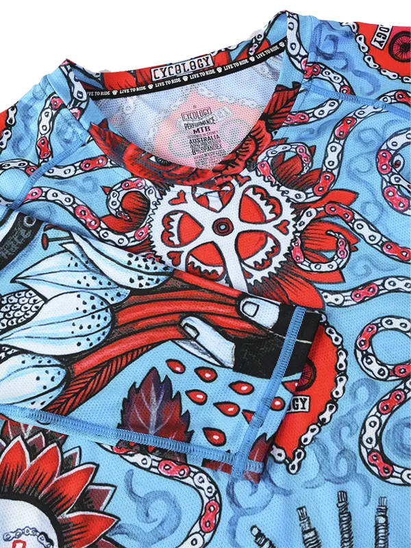 Baja Women's Long Sleeve MTB Jersey - Image 5
