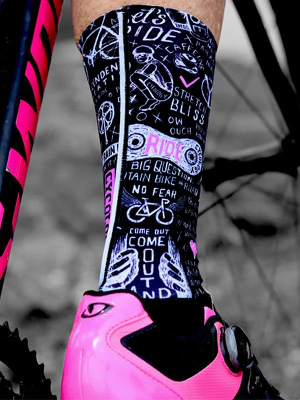 Bike Graffiti Aero Socks - Image 5