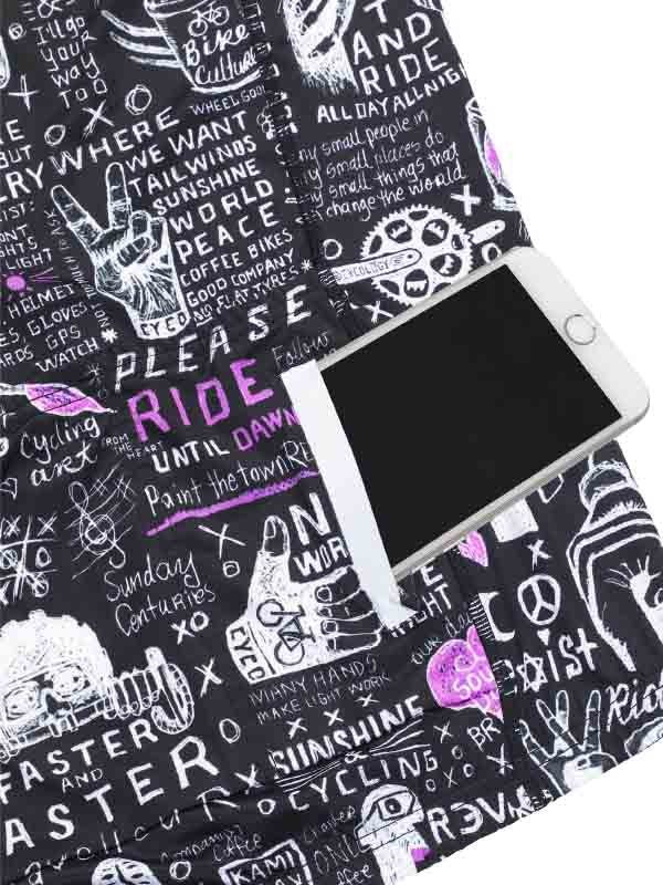 Bike Graffiti Men's Summer Long Sleeve Jersey - Image 5