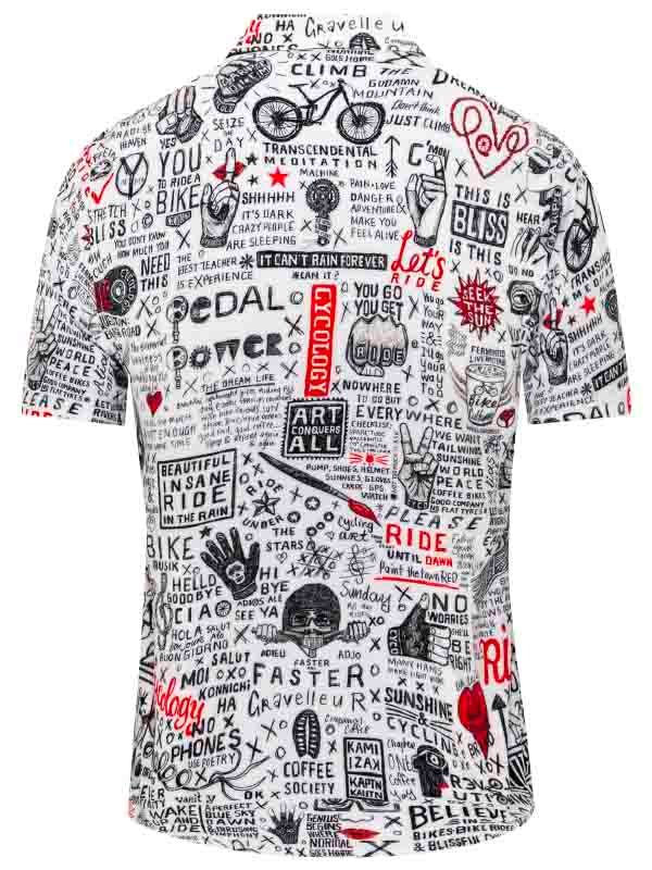 Bike Graffiti Gravel Shirt - Image 2