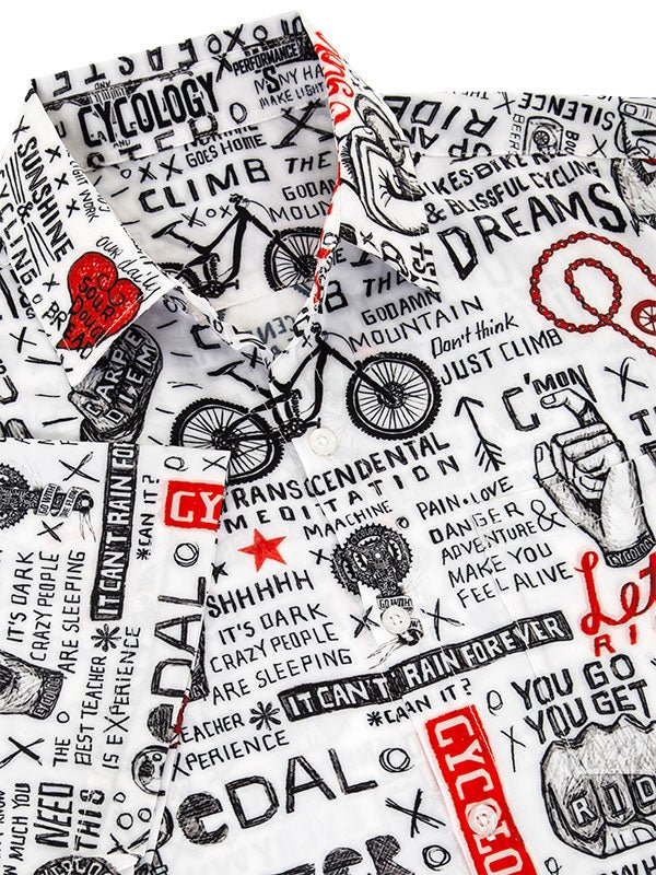 Bike Graffiti Gravel Shirt - Image 3