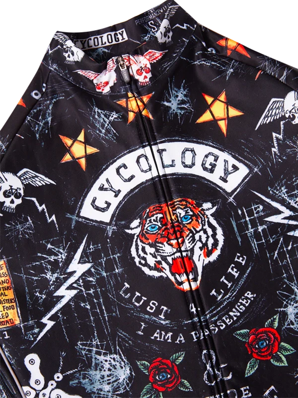 City of Angels Men's Winter Long Sleeve Jersey Black - Image 4