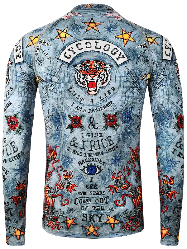 City of Angels  Men's Long Sleeve Base Layer - Image 2