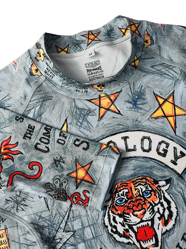 City of Angels  Men's Long Sleeve Base Layer - Image 4