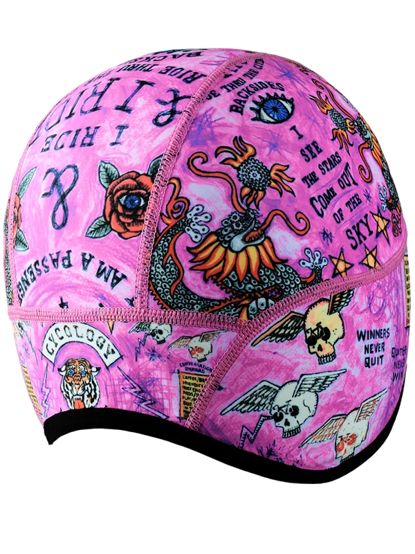 City Of Angels Thermal Beanie Pink - Image 2