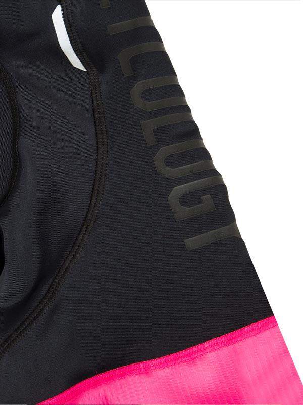 Women's Bib Shorts Black/Pink - Image 4