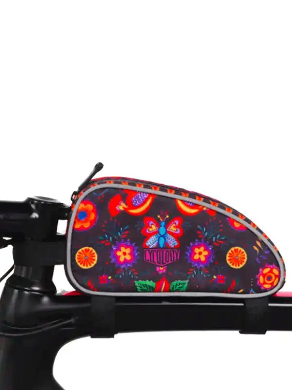 Frida Top Tube Bag Black - Image 2