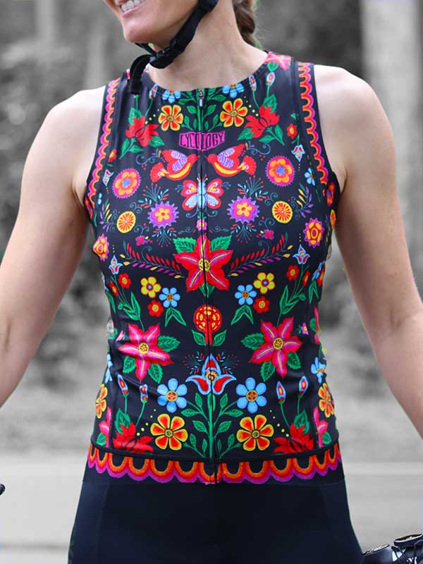 Frida Women's Sleeveless Jersey Black - Image 5