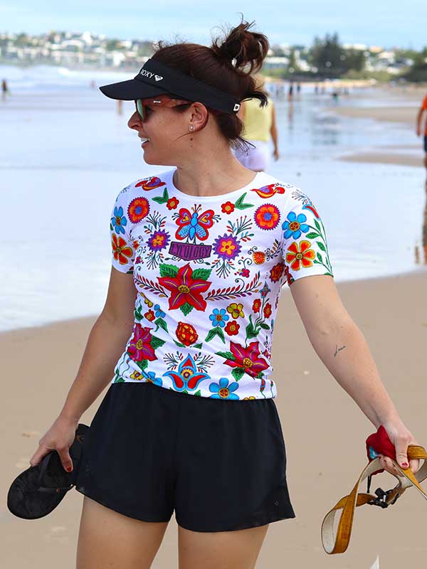 Frida Women's Technical T-Shirt White - Image 6