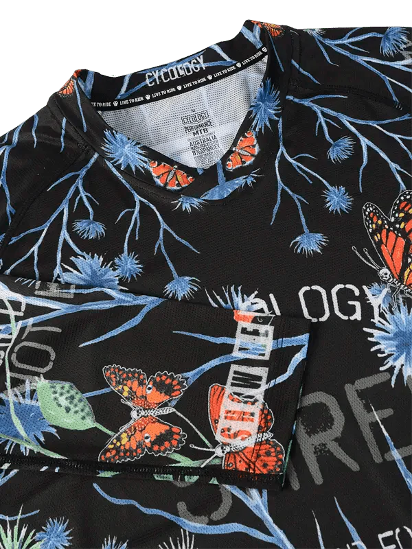 Gangsta Men's Long Sleeve MTB Jersey - Image 5