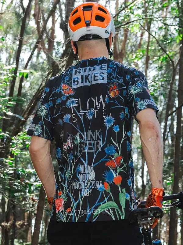 Gangsta Men's MTB Jersey - Image 4
