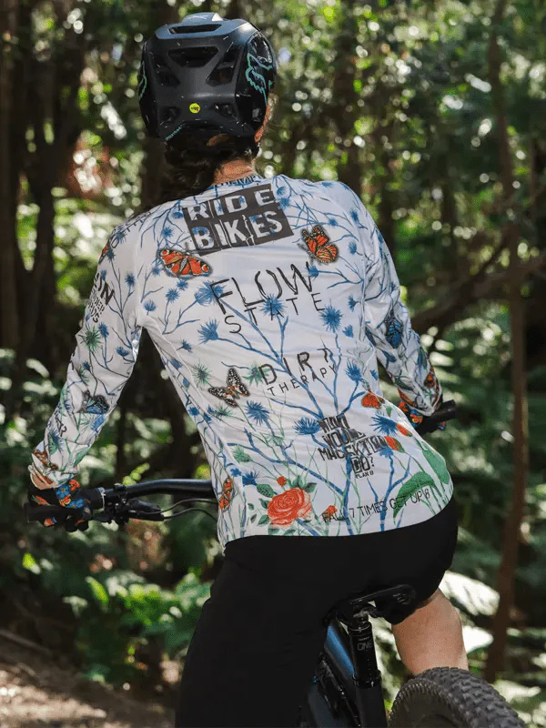 Gangsta Women's Long Sleeve MTB Jersey - Image 4