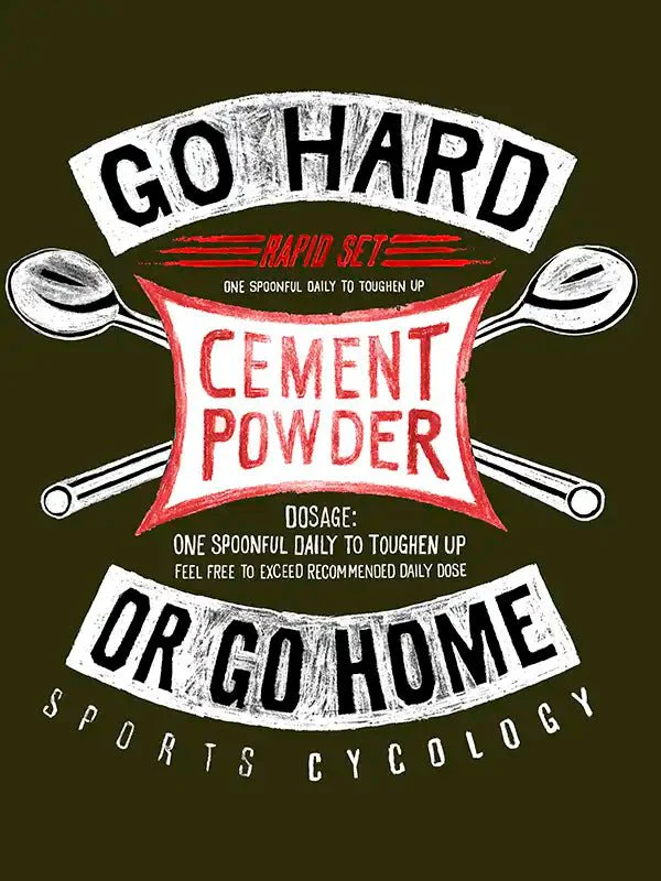 Go Hard or Go Home Men's Long Sleeve T-shirt - Image 2