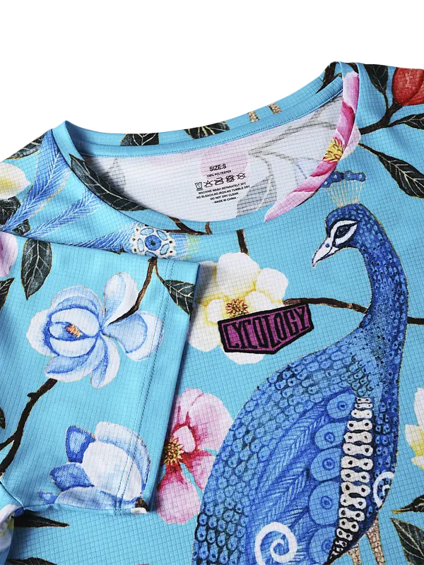 Goddess Women's Technical T-Shirt Aqua - Image 3