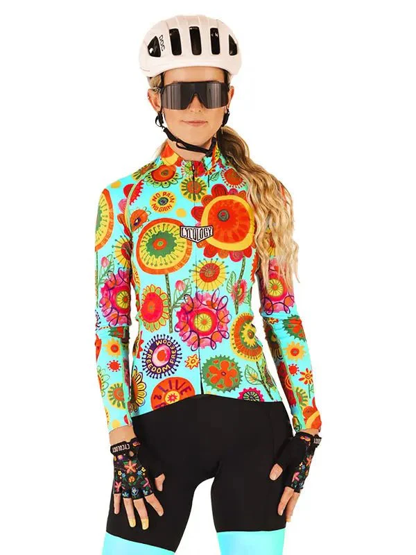Heavy Pedal Women's Summer Long Sleeve Jersey - Image 3