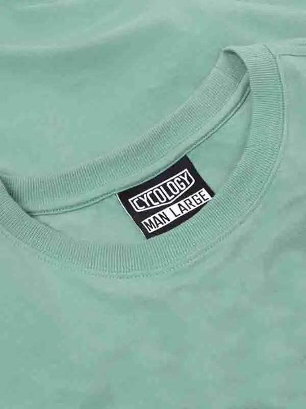 Just Bike Men's T-shirt Light Green - Image 4