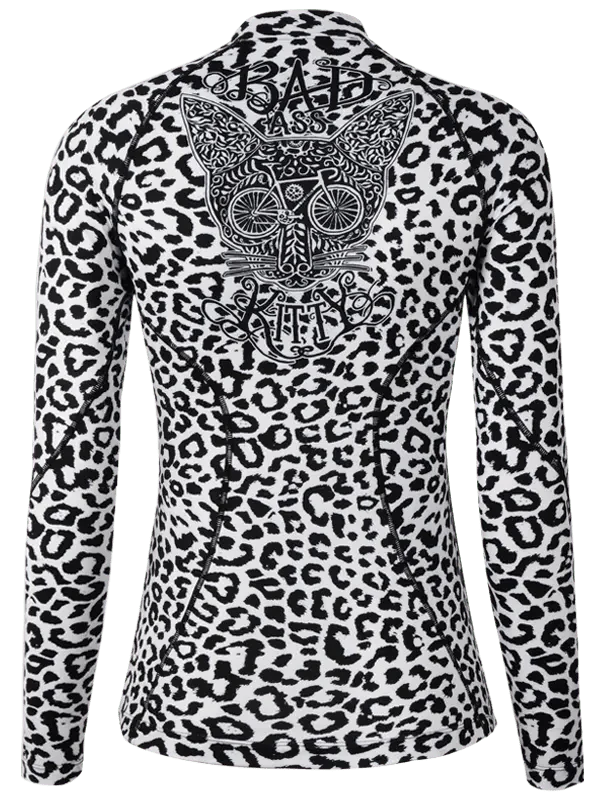 Kitty Women's Long Sleeve Base Layer White - Image 2