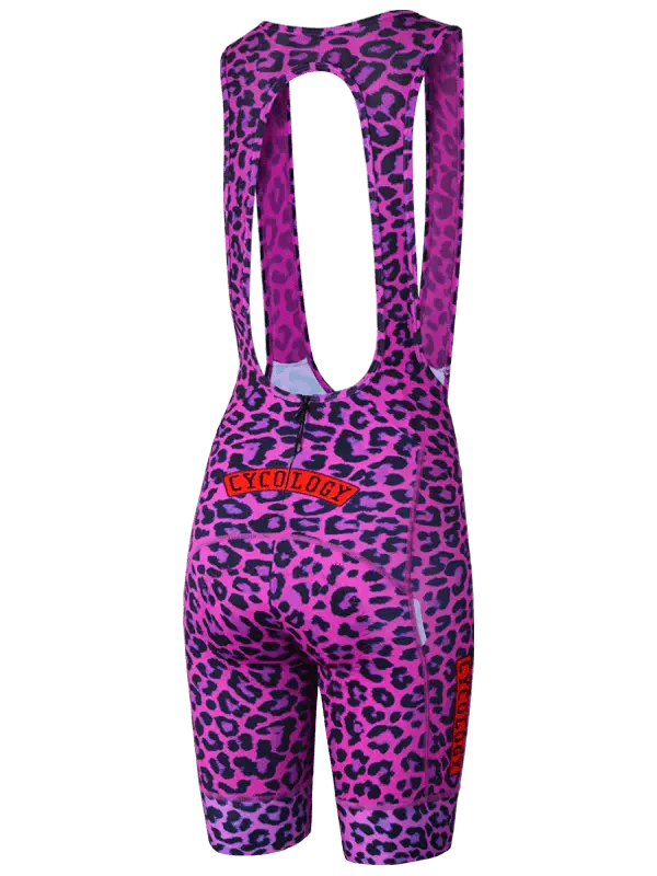 Women's Kitty Quick Pee Bib Shorts - Image 2