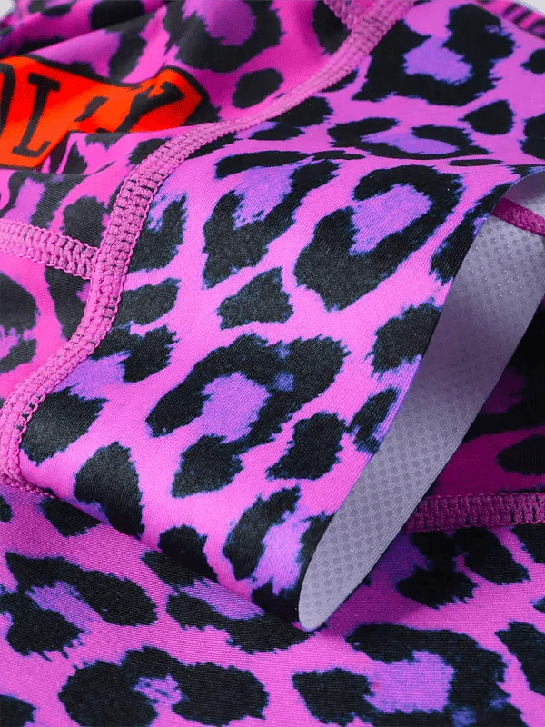 Women's Kitty Quick Pee Bib Shorts - Image 6