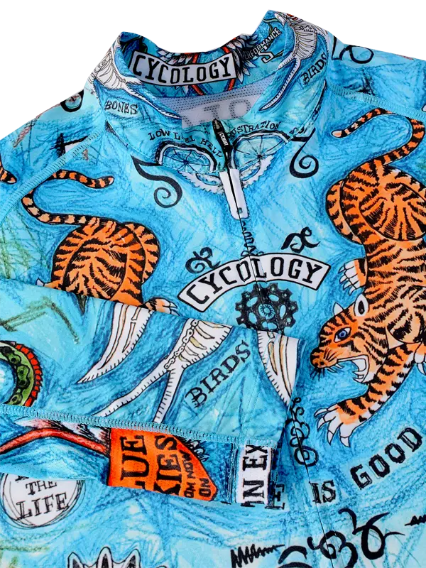 Koh Samui Men's Summer Long Sleeve Jersey - Image 5