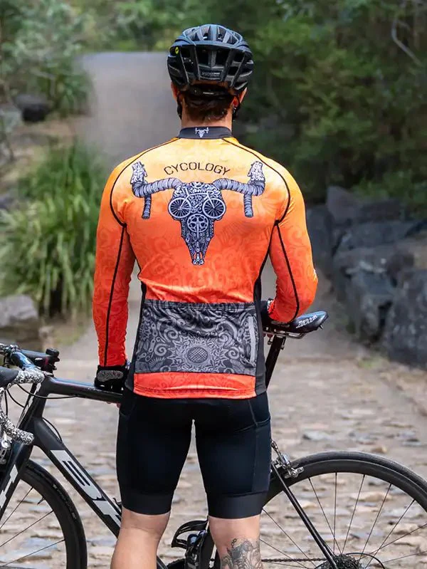 Life Behind Bars Men's Summer Long Sleeve Jersey - Image 3