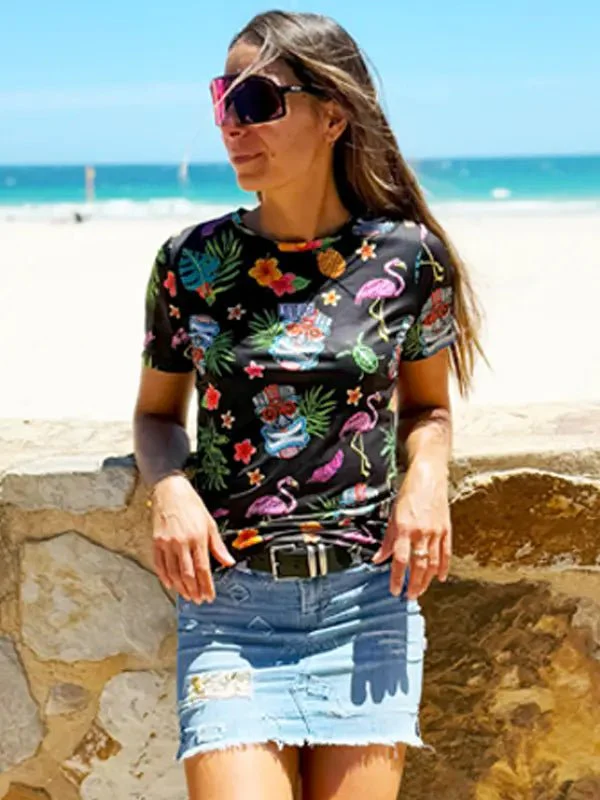 Molokai Women's Technical T-Shirt Black - Image 3