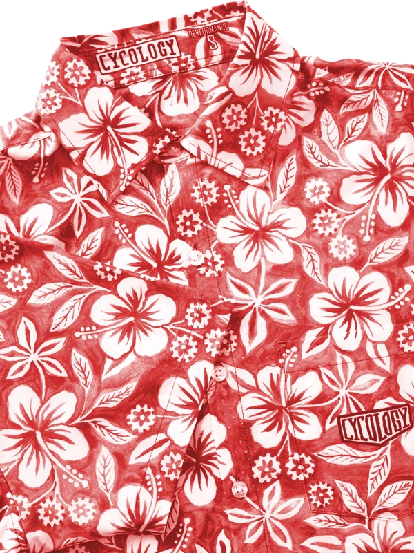 Oahu Gravel Shirt Red - Image 3