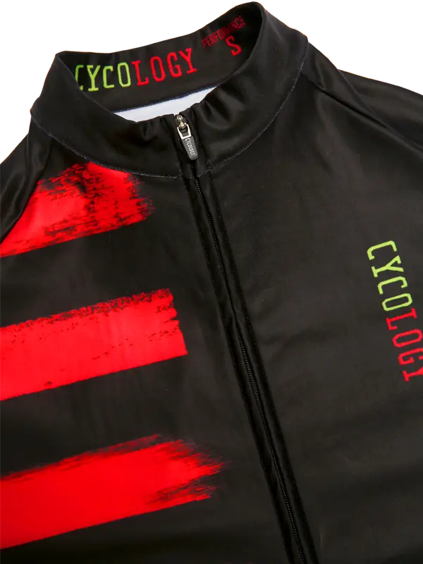 Red Zone Men's Winter Long Sleeve Jersey - Image 4