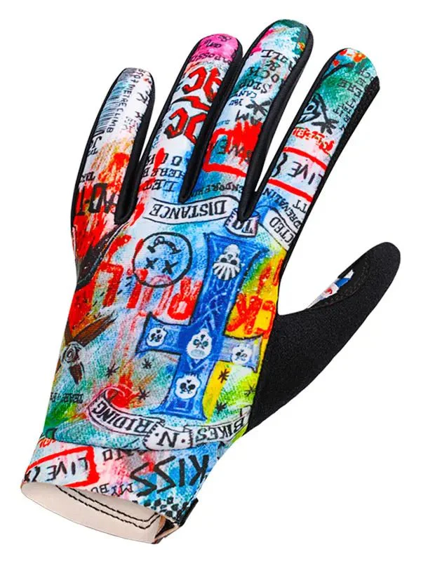 Rock N Roll Winter Cycling Gloves - Image 2
