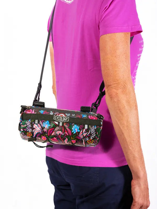 Secret Garden Handlebar Bag Black - Image 6