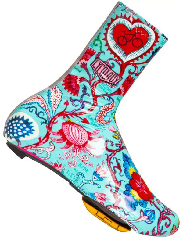 Secret Garden Shoe Covers Aqua - Image 2