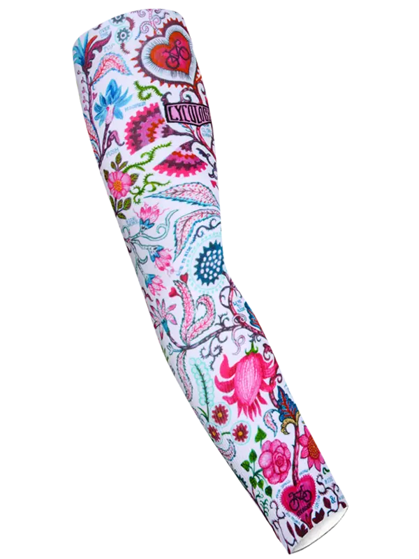 Secret Garden Sun Sleeves White
