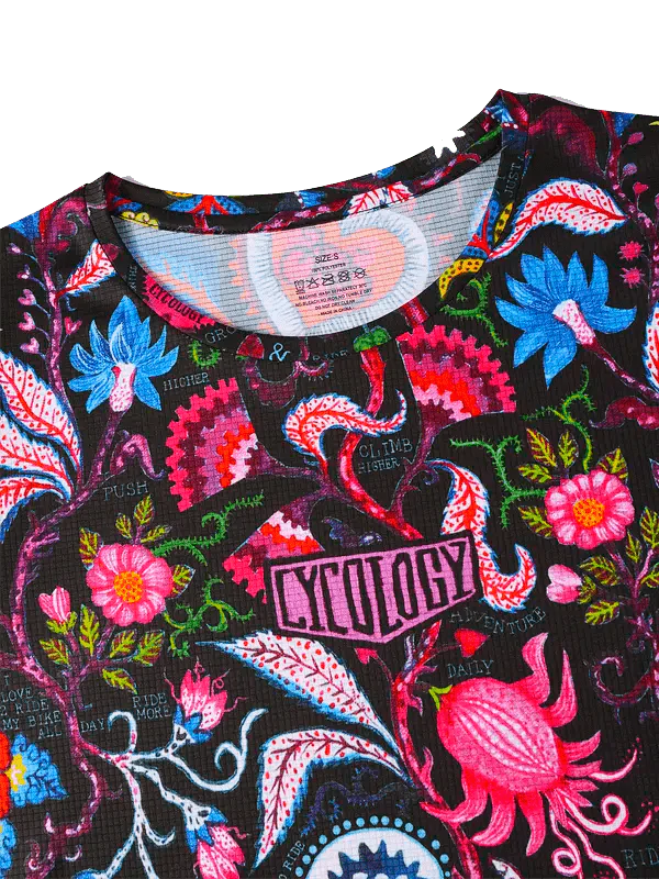 Secret Garden Women's Technical T-Shirt Black - Image 3