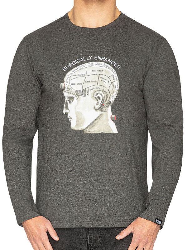 Surgically Enhanced Men's Long Sleeve T-shirt
