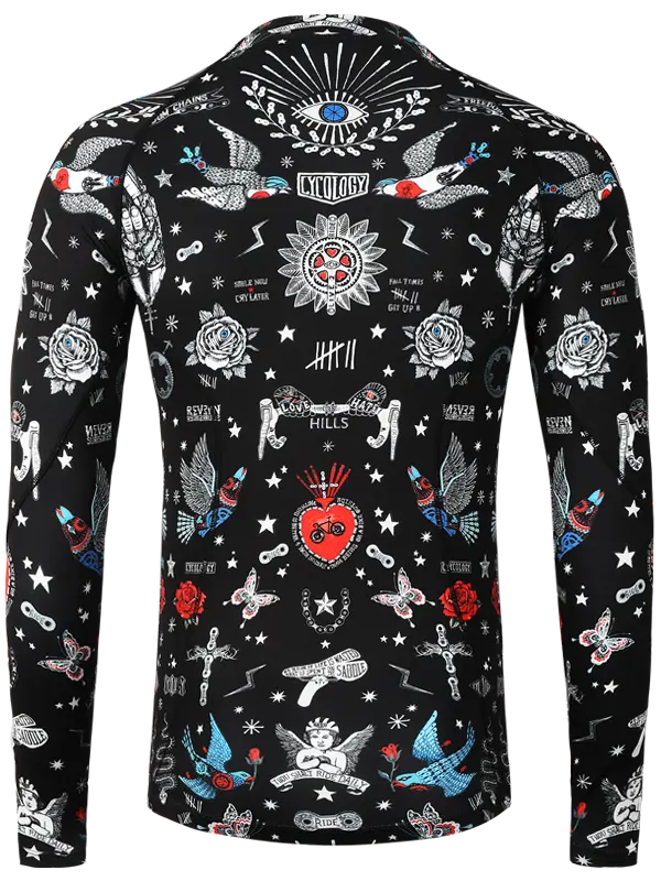 Tattoo Men's Long Sleeve Base Layer - Image 2