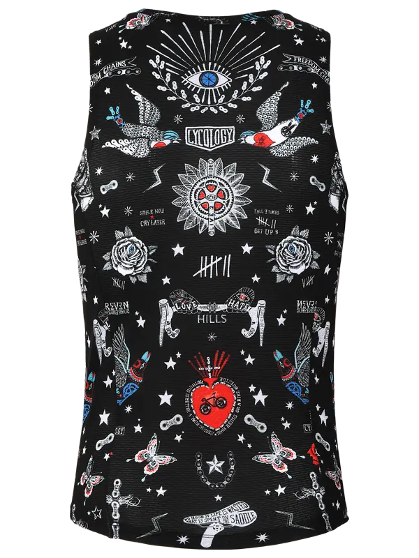 Tattoo Men's Sleeveless Base Layer - Image 2