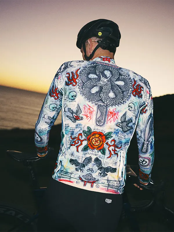 Temple Men's Winter Long Sleeve Jersey - Image 3