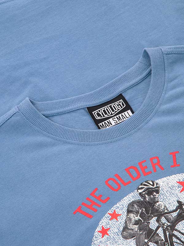 The Faster I Was Men's T-shirt Denim - Image 5