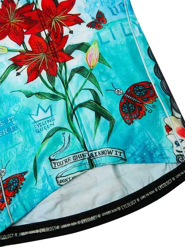 Tiger Lily Women's Winter Long Sleeve Jersey - Image 7