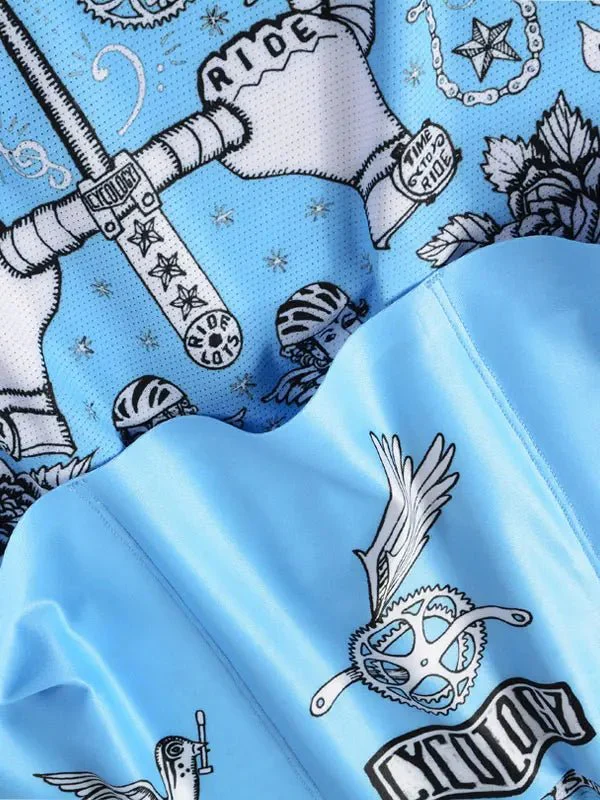 Velo Tattoo Men's Pro Jersey - Image 7