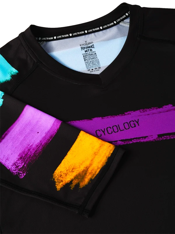 Wild Horizon Long Sleeve Women's MTB Jersey - Image 3