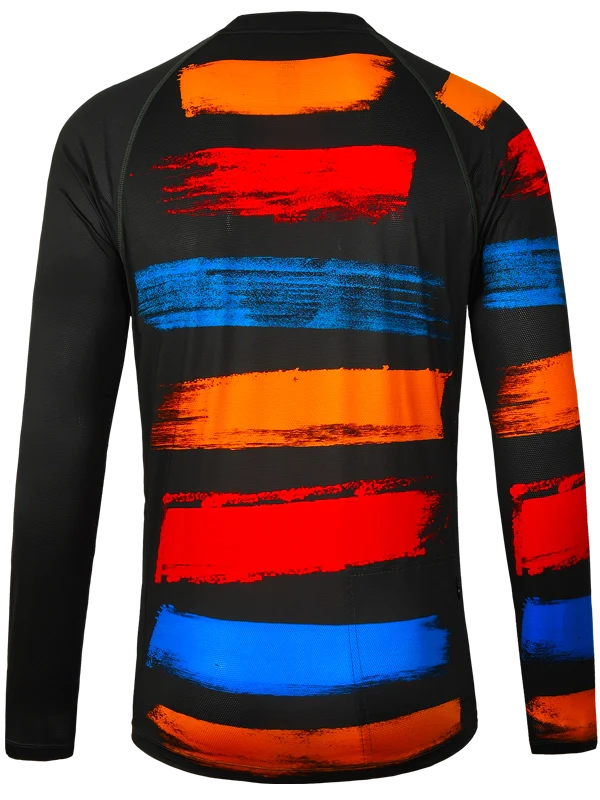 Wild Horizon Men's Long Sleeve MTB Jersey - Image 2
