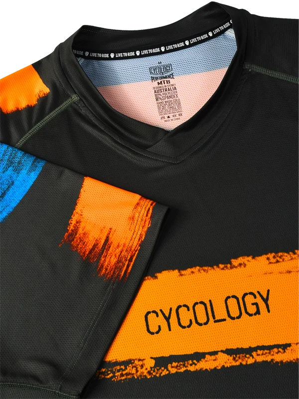 Wild Horizon Men's Long Sleeve MTB Jersey - Image 3