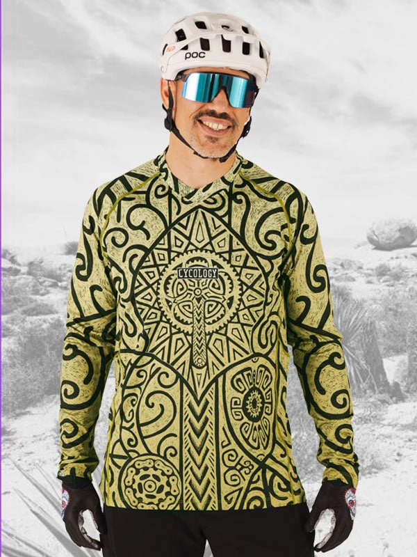Zanzibar Men's Long Sleeve MTB Jersey - Image 3