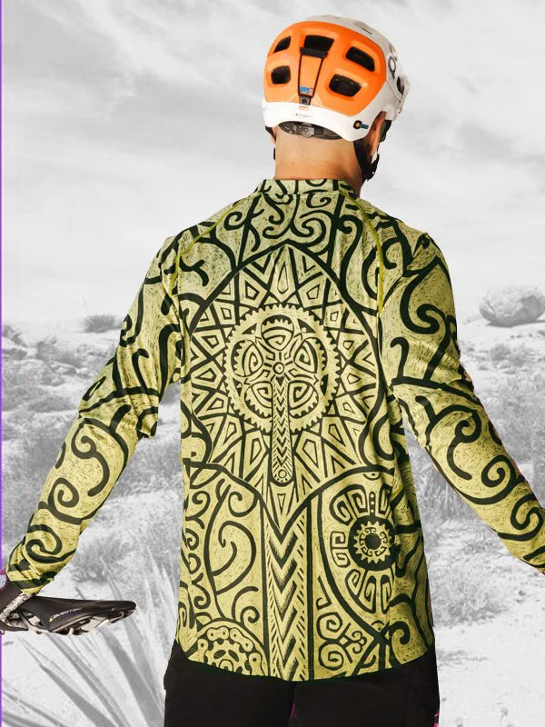 Zanzibar Men's Long Sleeve MTB Jersey - Image 4